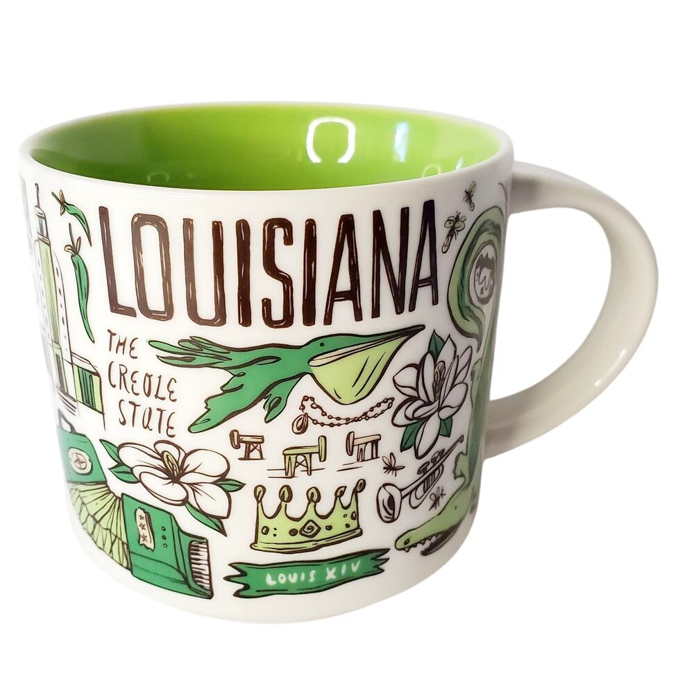 LNew-Starbucks Louisiana The Creole State Ceramic "BEEN THERE SERIES" 2019 Mug